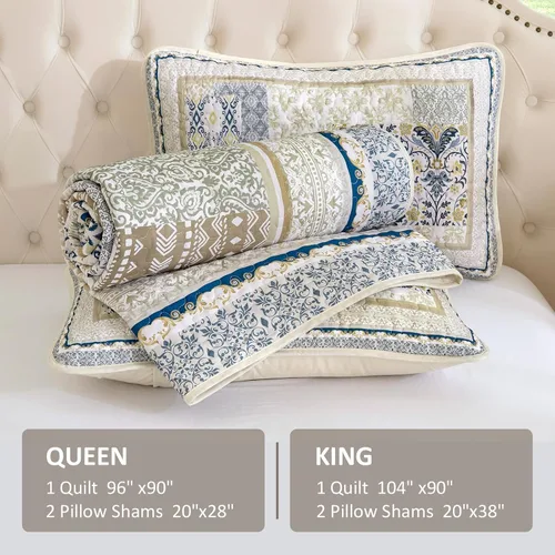 Vista 6 de WONGS BEDDING 01UAC120033K01AB - Edredón de retazos