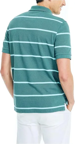 Vista 3 de Nautica Polo de ajuste clásico a rayas para hombre