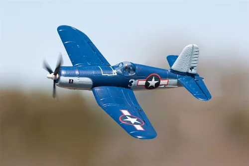 Vista 4 de Rage RC F4U Corsair Jolly Rogers Micro RTF Avión