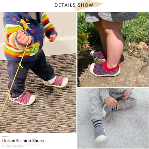 Vista 8 de DEBAIJIA - Zapatos para el bebé que camina por primera vez, 1-4 Años, Zapatos de Niño Zapatillas de Niño Infantil