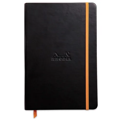 Vista 7 de Rhodia Rhodiarama Cuaderno Web A5, 5.5 in x 8.25 in, Rayado - Anís (118746)