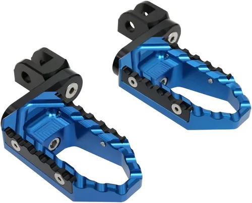 Vista 6 de MC MOTOPARTS Negro CNC 25mm Alargador de Riser Ajustable para Pedales de Pie Touring Delanteros Compatibles con NC 700 S/X 12-16 NC750X NC750S 16-19