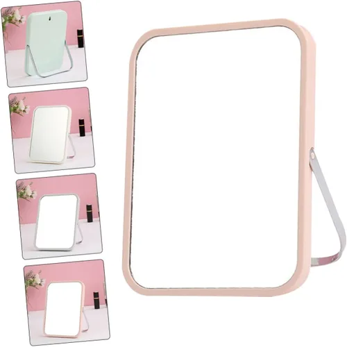 Vista 2 de FOMIYES 1pc espejo de vanidad luces plegable soporte para cosméticos caseros estilo simple color aleatorio