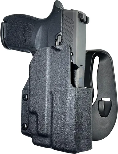 Vista 5 de Black Scorpion Gear OWB Kydex - Funda para remo Sig P320 Compact con TLR-7A Fibra de carbono