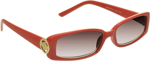 Vista 15 de proSPORT Lentes de sol de lectura con lentes completos, lentes tintados, para mujer, con emblema de medusa, emblema de medusa, color dorado