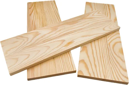 Vista 23 de 4 tableros rectangulares de madera sin terminar para manualidades, bloques de madera de corte en blanco de 8 x 6 x 0.8 pulgadas para tallar madera