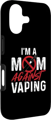 Vista 3 de I'm a Mom Against Vaping Cigarrillo electrónico Funda Vape Vaper para iPhone 17