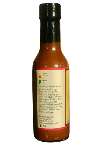 Vista 3 de Set de regalo de salsa picante con infusión de aceite de trufa Frohlich: That Garlic Sauce 3