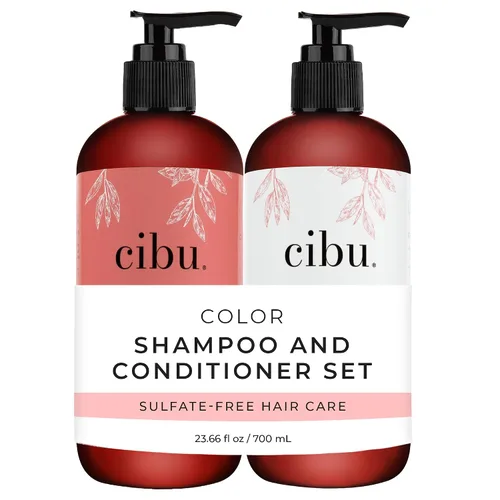 Vista 9 de CIBU Paquete de champú y acondicionador Balance 90003 Fórmula rica en nutrientes hidrata, fortalece y repara el cabello seco Sin sulfatos Deja