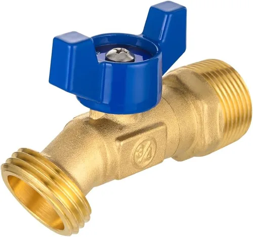 Vista 14 de 1 pieza EFIELD 1/2 "macho NPT entrada × 3/4" macho GHT salida espita