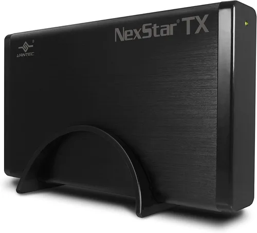 Vista 2 de Vantec NexStar TX 3.5" USB 3.0 Caja para disco duro (NST-328S3-BK), Negro