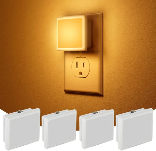 Vista 15 de JandCase LED 3CCT Night Lights Plug into Wall, 0.3W Plug in Night Light