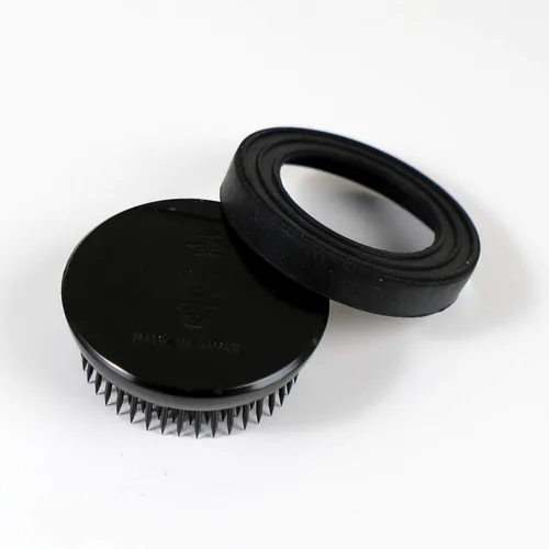 Vista 7 de Wazakura Kit de herramientas Ikebana fabricado en Japón, tijeras Koryu + soporte de flores Kenzan negro, juego de arreglos florales japoneses