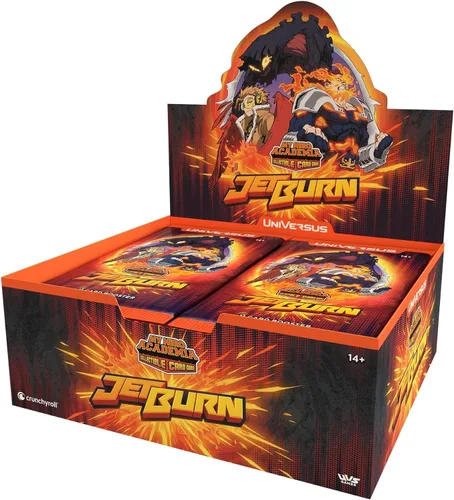 Vista 4 de My Hero Academia - Juego de cartas coleccionables 6: Jet Burn Booster Display