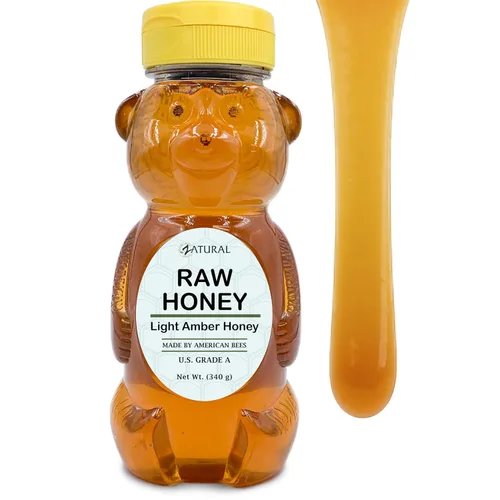 Vista 9 de Honey Raw Fresh Air Idaho Grado A Miel ámbar claro (3 libras)