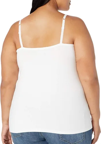 Vista 5 de Tienda Essentials Camiseta sin mangas para mujer, talla grande, paquete de 2