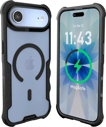 Vista 68 de Smartish Funda para iPhone 12 Pro Max Armor - Gripzilla [resistente + protectora] Funda de agarre delgada y resistente - Black Tie Affair