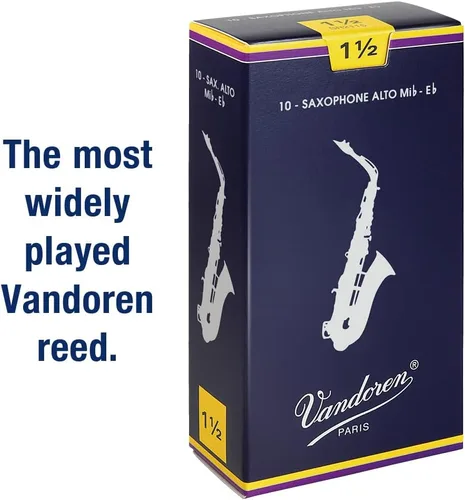Vista 2 de Lengüeta Vandoren para saxofón alto (SR2115)