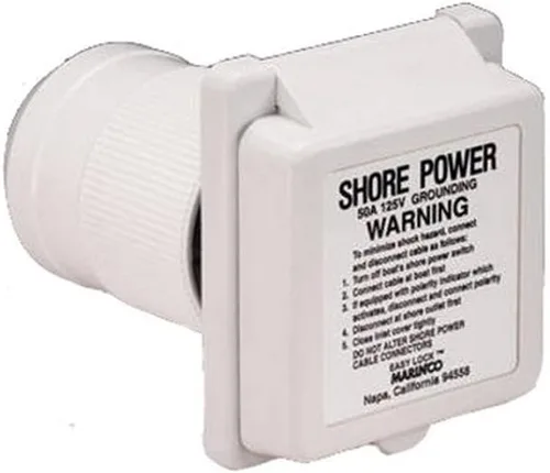 Vista 2 de Marinco 30 Amp y 50 Amp Tomacorrientes Marinos de Costa