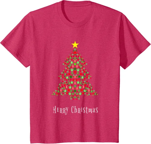 Vista 72 de Celebración del árbol de Navidad - Feliz Navidad - Camiseta de Navidad