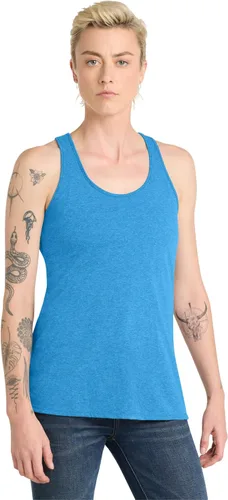 Vista 6 de District Women’s V.I.T. Racerback Tank - Stylish Casual Sleeveless Top, Basic Undershirt, Soft & Lightweight Fabric Gris (Grey Frost)