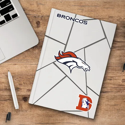 Vista 2 de Calcomanía del equipo Denver Broncos de la NFL