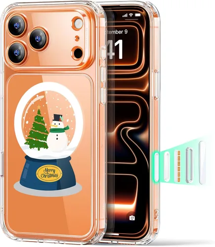 Vista 53 de ESR Funda para iPhone 14 Plus, compatible con MagSafe, protección de grado militar a prueba de golpes, resistente al amarillamiento, funda magnética