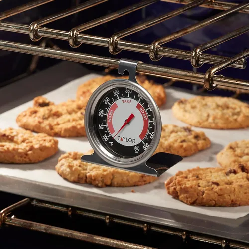 Vista 6 de Taylor Juego de termómetros de cocina y alimentos de 3 piezas - Digital, carne analógica, termómetros para horno