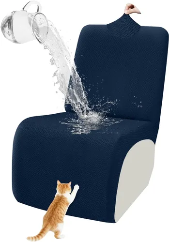 Vista 50 de ALIECOM Fundas 100% impermeables para sofá seccional reclinable, forma de L, elásticas, para esquina, funda para sofá seccional reclinable, lavable