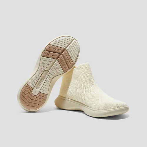 Vista 7 de VIVAIA Botas Urbanas para Mujer, Botines de Tobillo, Zapatillas Deslizantes Manos Libres, Ligeras, Cómodas, Elásticas, con Soporte del Arco