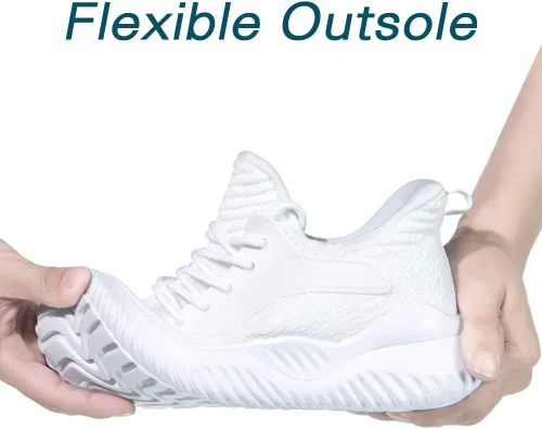 Vista 2 de Akk Zapatos para correr para hombre, ligeros, permiten el paso del aire, cómodos, informales, para caminar