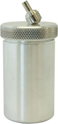 Vista 3 de Paasche Vaso de metal de 1/4 onza para aerógrafo de doble acción - VL-1/4-OZ