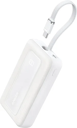 Vista 14 de Anker Cargador Portátil, Banco de Energía de 10,000mAh 30W, Paquete de Batería de Carga Rápida USB-C de Entrada y Salida, Cargador de Teléfono