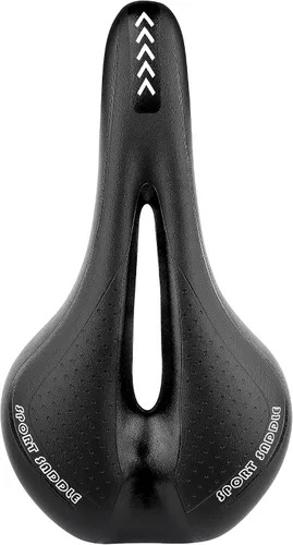 Vista 16 de Asiento de bicicleta cómodo para hombres y mujeres, ajuste universal para bicicletas de carretera/montaña, impermeable, suave, asiento de ciclismo