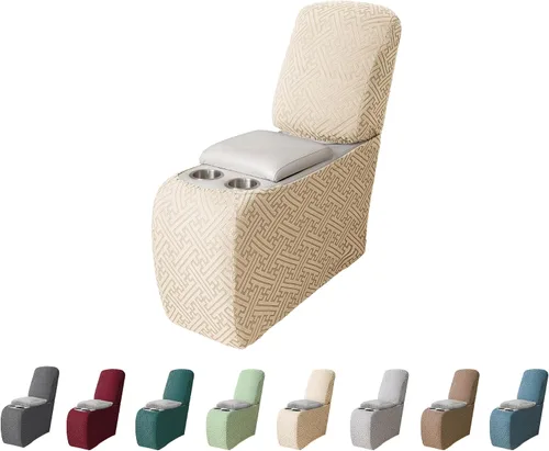 Vista 56 de Fundas de sofá reclinable seccional 100% impermeables para sofá reclinable en forma de L, funda de sofá modular de esquina en forma de L, fundas