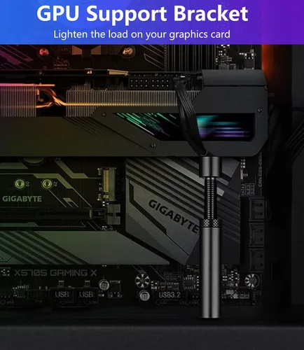 Vista 5 de Soporte de Soporte de GPU, Soporte Antihundimiento de GPU, Soporte de Tarjeta Gráfica GPU, Soporte de Soporte de Hundimiento de Tarjeta de Video