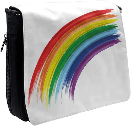 Vista 2 de Lunarable Bolsas de mensajero multicolor