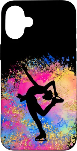Vista 23 de Rainbow Ice Skating Dancer Figure Skate Skate Colorful Cute Case for iPhone 17