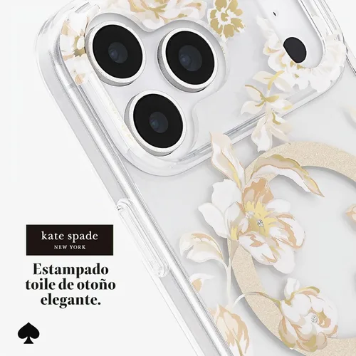 Vista 8 de kate spade new york Funda para iPhone 18 Pro Max - Toile de otoño