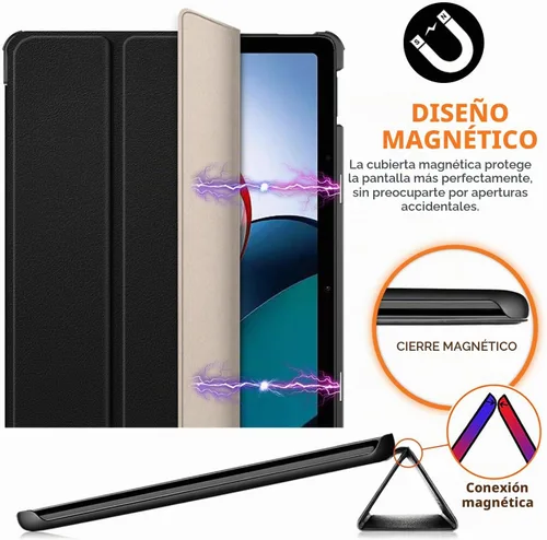 Vista 2 de Funda para Xiaomi Redmi Pad SE de 11 pulgadas, carcasa rígida con soporte delgado y parte trasera protectora para Redmi Pad SE 11 2023 con función