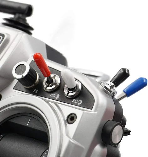 Vista 4 de 18 piezas de interruptor antideslizante cubierta de goma para Radiomaster TX16s Jumper T16 T18 FrSky X9D QX7 Flysky Spektrum DX8e NX8 Radiolink