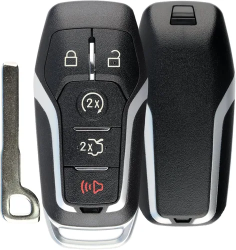 Vista 2 de KeylessOption Keyless Entry Remote Smart Key Fob Shell Case para Ford Fusion Mustang Edge M3N-A2C31243800