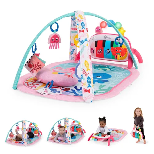 Vista 14 de Baby Einstein Exploradores de Granja 4 en 1 Kickin’ Tunes Gimnasio Musical de Música y Lenguaje de Descubrimiento de Prado, Edades 0 Meses y Más