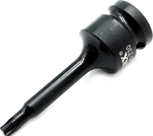 Vista 5 de TMAX 9p T20-T70 3" Torx Star 6 puntos negro impacto broca zócalo, 1/2