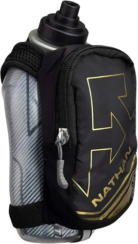 Vista 9 de Nathan SpeedDraw Plus Botella de agua de mano aislada – Botella para correr sin agarre para corredores, senderismo y deportes