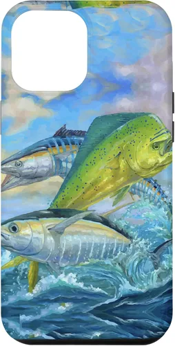 Vista 26 de Lindo Mahi Mahi Pesca Pescado Atún Caso para iPhone 17