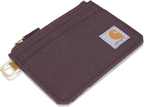 Vista 17 de Carhartt Cartera casual de nailon con cremallera para tarjetas para mujer