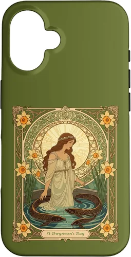 Vista 32 de Dwynwen's Well and Sacred Fish Case for iPhone 17