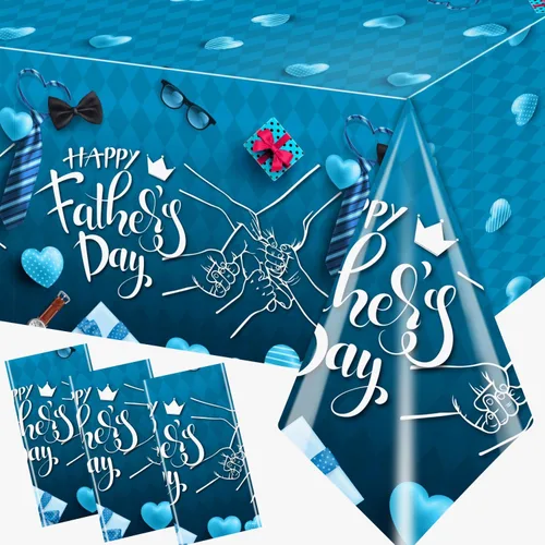 Vista 7 de Paquete de 3 manteles decorativos para baby shower, acuarela Greenery A Sweet Baby Boy Is On The Way Baby Shower, mantel impermeable para baby