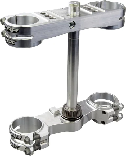 Vista 5 de SCAR Abrazaderas triples Horquilla de árbol compatible con KTM 125 250 300 350 450 SX SXF XC XCF 23-26 HUSQVARNA GASGAS - Offset 0.866 in - Naranja